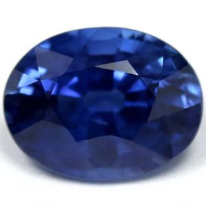 1.61 ct Oval Blue Natural Sapphire
